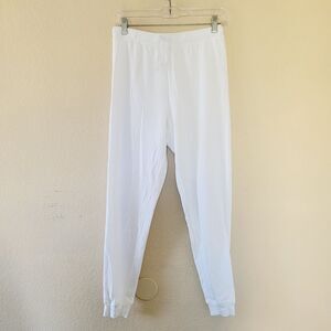 Cozyland Womens Pajama Knit Joggers Small 100% Organic Cotton Sustainable Peru